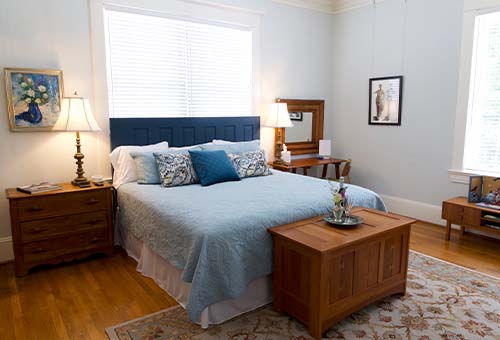 bed and breakfast azul bedroom spread